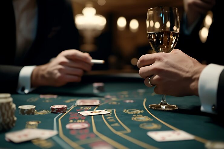 Live dealer roulette table interface on pong platform